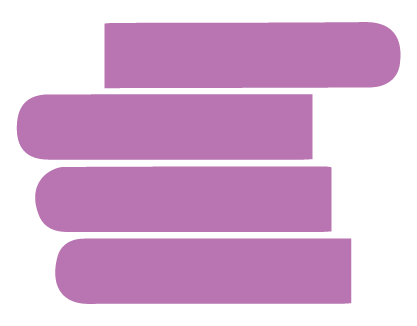 Graphic of a pile of books symbolizing “strengthening partnerships with academic institutions”