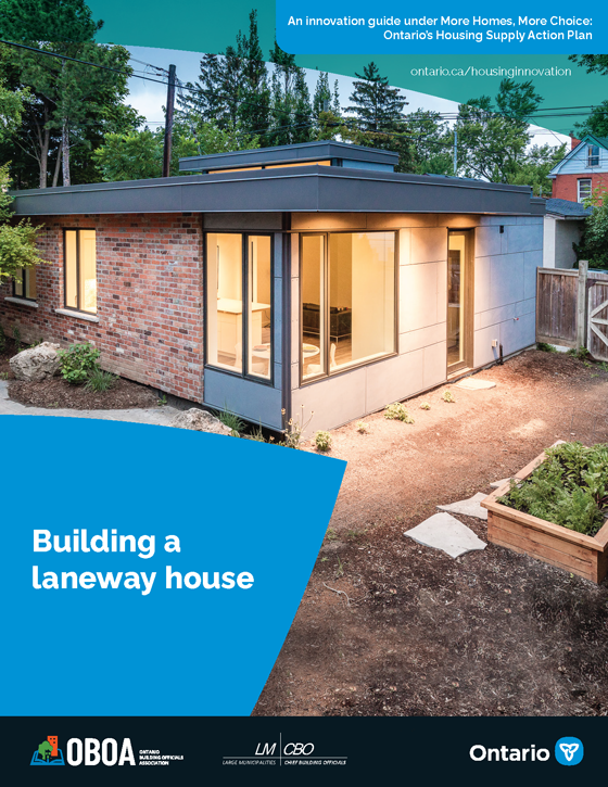 Cover image - Building a laneway house