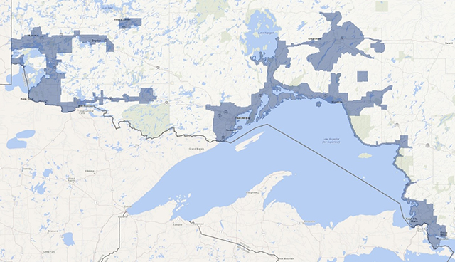 acquisition covers the area of North-west Ontario