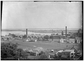 Eastward view of downtown Picton early 20th century