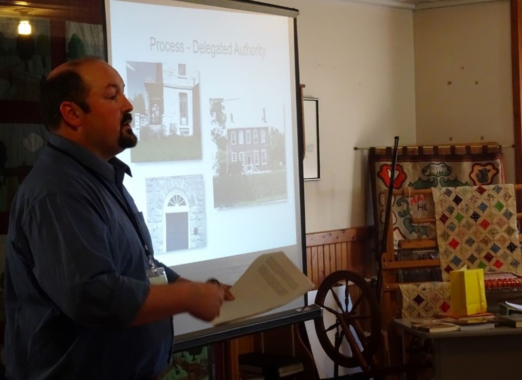 City of Kingston heritage planner trains new MHC members 