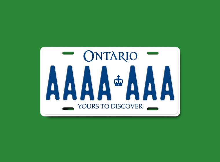 Renew your licence plate ontario.ca