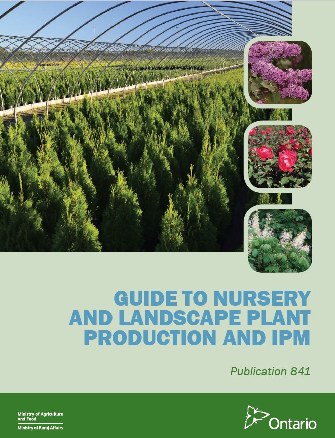 Guide to nursery and landscape plant production and integrated pest management cover