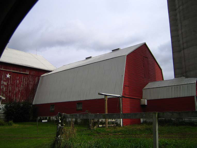 1973 gambrel barn and hay storage
