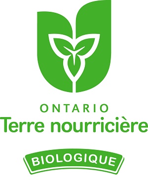 Logo biologique Ontario terre nourricière