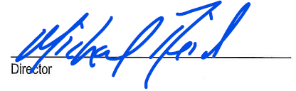 Michael Reid signature