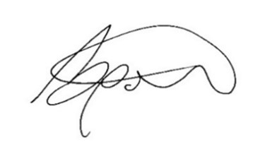 Signature of Auditor General Shelly Spence