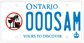 Illustration of Licence Plate — Association of Canadian Distillers