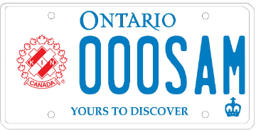 Illustration of Licence Plate — Kinsmen Club of Goderich