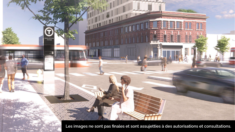 La communauté axée sur le transport en commun proposée à la gare China town