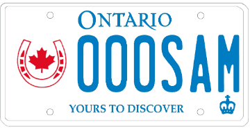 Illustration of Licence Plate — Equine Canada