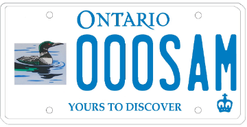 Illustration of Licence Plate — Loon