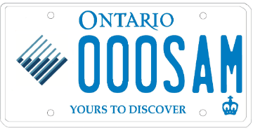 Illustration of Licence Plate — Professional Engineers of Ontario