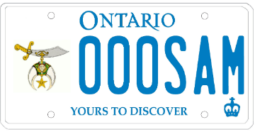 Illustration of Licence Plate — Shriners International