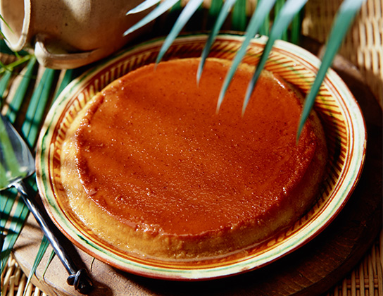 Flan Caramel Squash Flan | Foodland Ontario