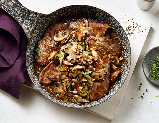 Mushroom Veal Marsala