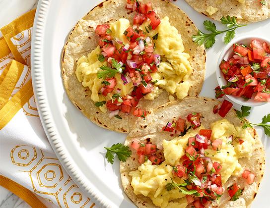 Eggs with Pico de Gallo